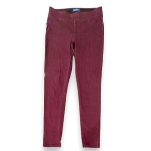 Old Navy Size 10 Cassis (burgundy) Pull-On Rockstar Jegging